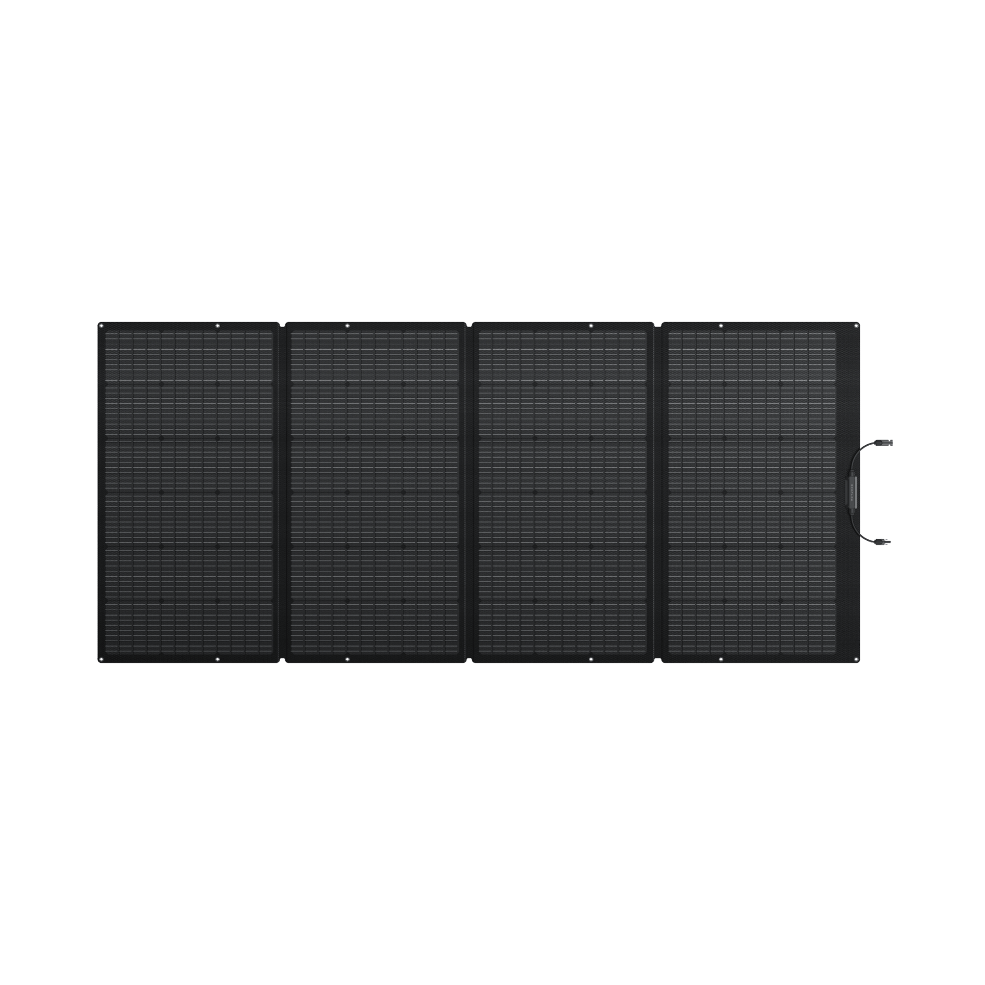 Panneau solaire portable 400W EcoFlow déplié