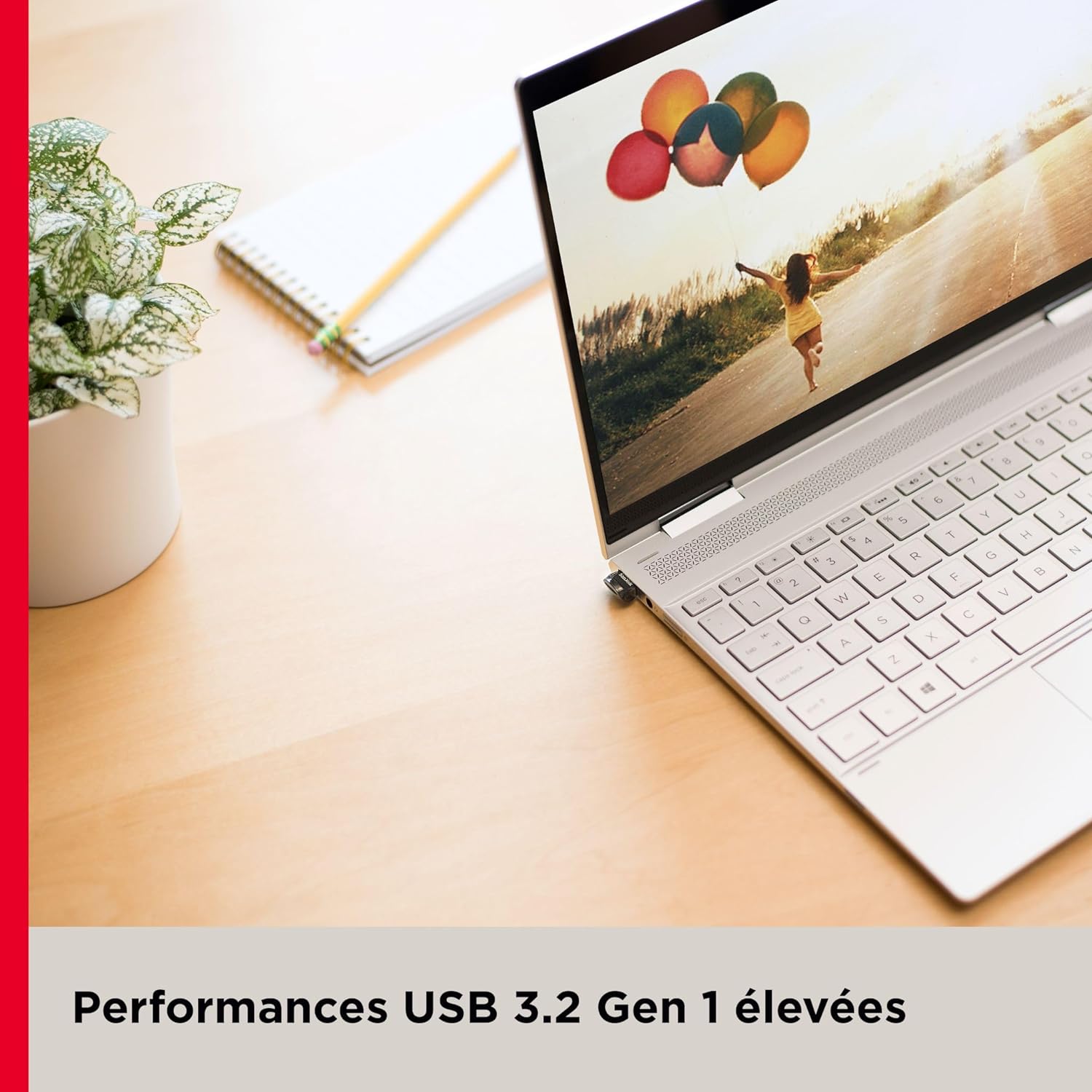 SanDisk 256 Go Ultra Fit, USB 3.2, Clé USB, des vitesses allant jusqu’à 400 Mo:s – 2