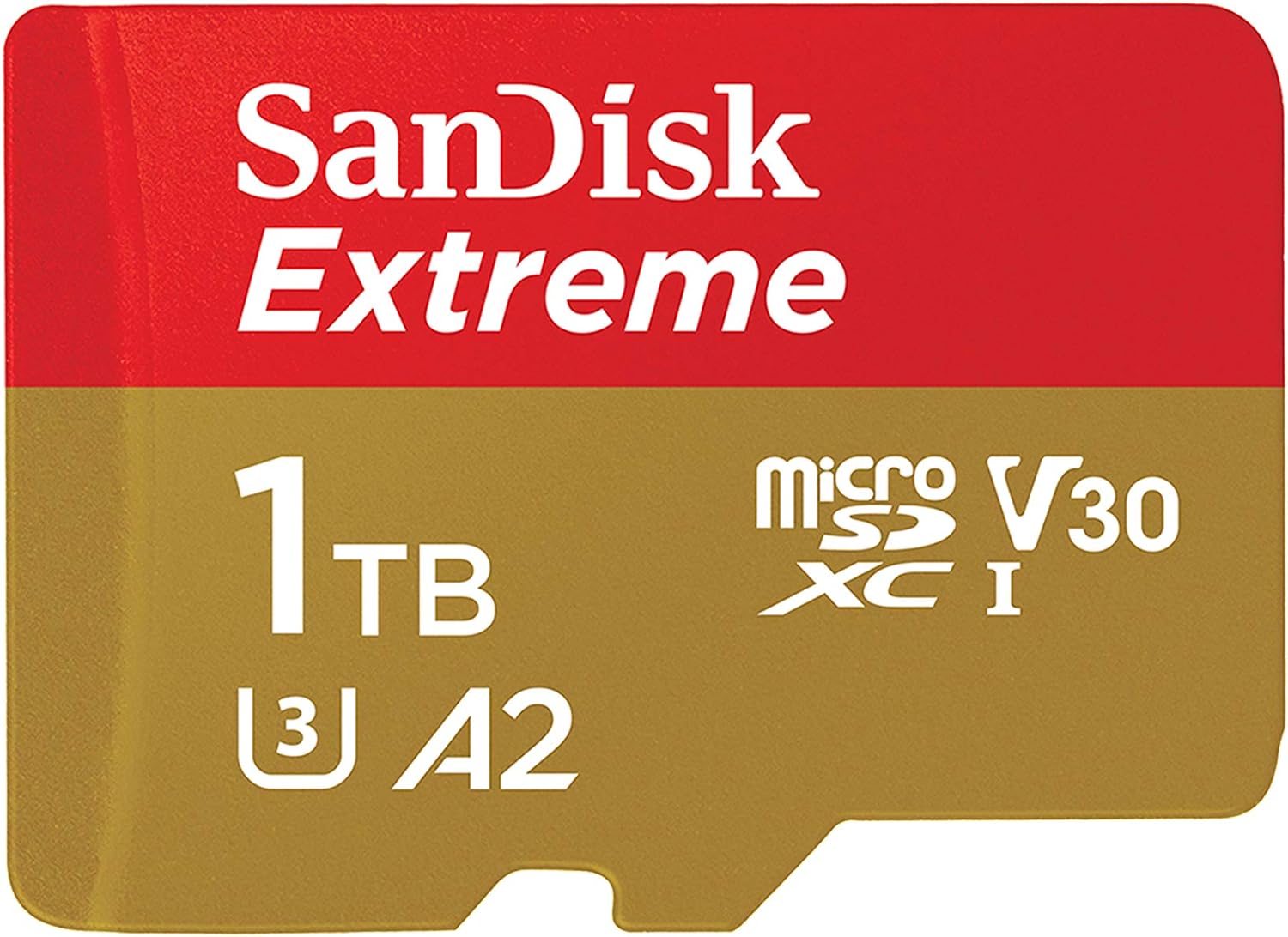 SanDisk Extreme 1 TB microSDXC Memory Card + SD Adapter with A2 App Performance + Rescue Pro Deluxe, Up to 160 MB:s, Class 10, UHS-I, U3, V30