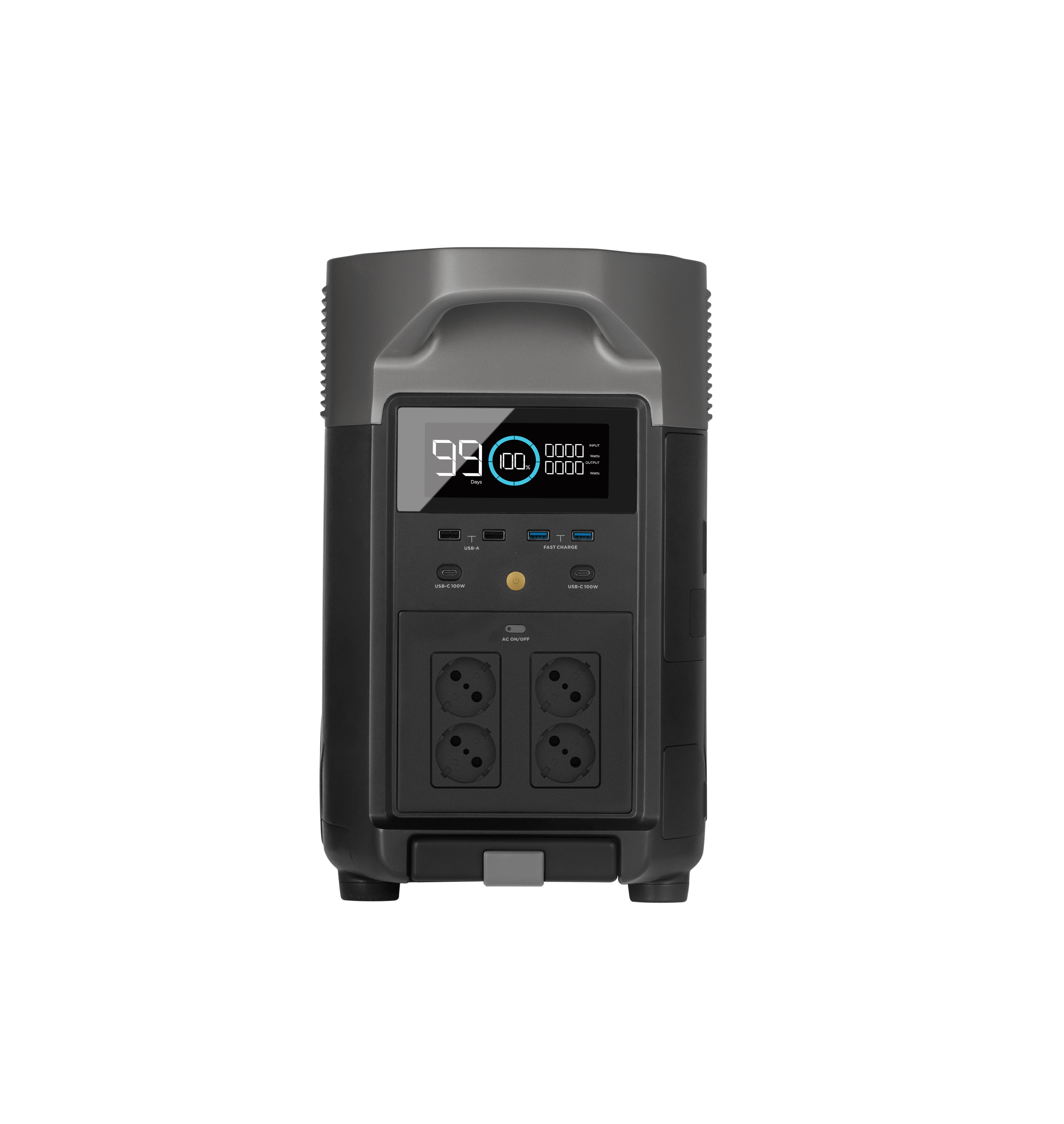 Station électrique portable 3600Wh – EcoFlow DELTA Pro : Vue avant