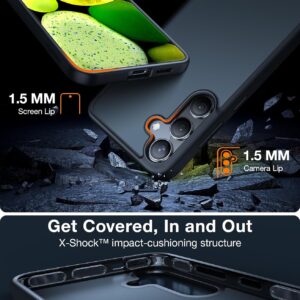 Coque Guardian Series pour Samsung Galaxy S24, translucide noire - Torras – Image 3