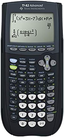 Texas Instruments TI 82 Advanced Calculatrice Graphique avec mode examen
