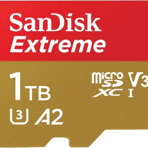 Carte microSDXC SanDisk Extreme 1 To A2 U3 V30