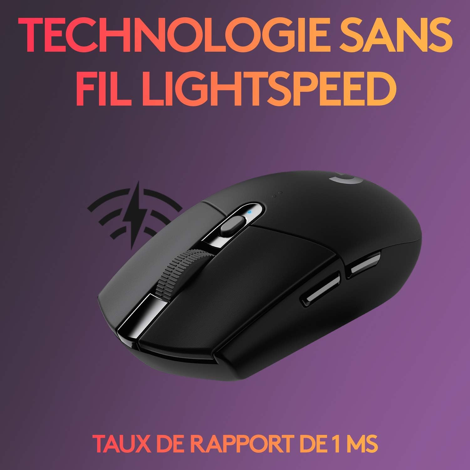 Souris Gamer sans Fil, Noir – Logitech G305 3