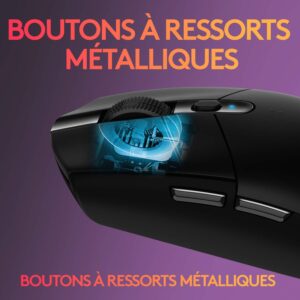 Souris gamer sans fil, noir - Logitech – Image 7