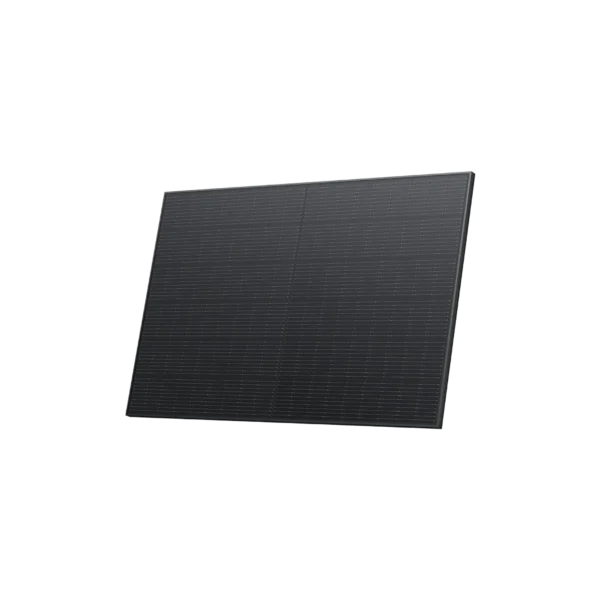 Panneau solaire rigide 400W (lot de 2) – EcoFlow, vue de face.