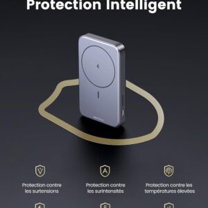 Système de sécurité multi-niveaux du power bank UGREEN