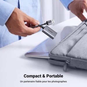Adaptateur (Lecteur) de carte USB 3.0 vers SD, Micro SD - UGREEN – Image 8