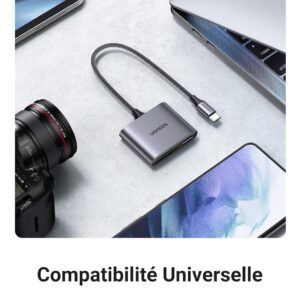 Adaptateur (Lecteur) de Carte USB C vers SD, Micro SD - UGREEN – Image 6
