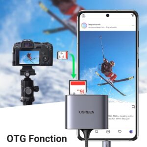 Adaptateur (Lecteur) de Carte USB C vers SD, Micro SD - UGREEN – Image 8
