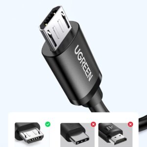 Adaptateur OTG Micro USB mâle vers USB 2.0 femelle - Ugreen – Image 2
