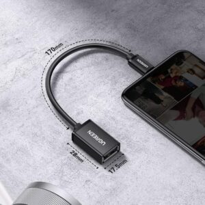 Adaptateur OTG Micro USB mâle vers USB 2.0 femelle - Ugreen – Image 6