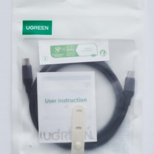 Emballage du câble UGREEN avec manuel et attache