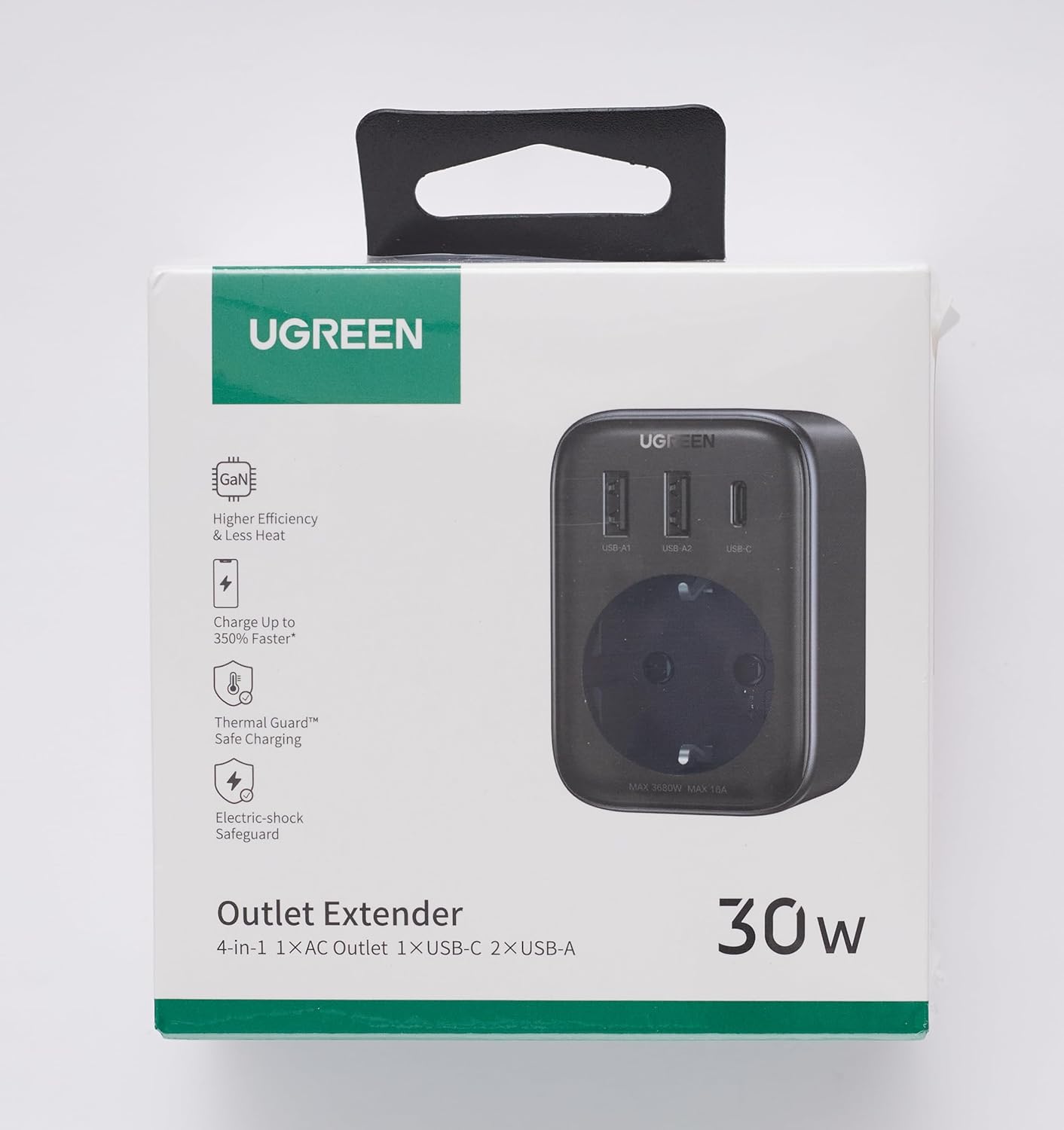 UGREEN Nexode 30W – Présentation soignée de l’emballage