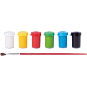 Coffret 6 Boites 15ml De Peintures Gouache SRTD + Pinceau - Jovi – Image 4