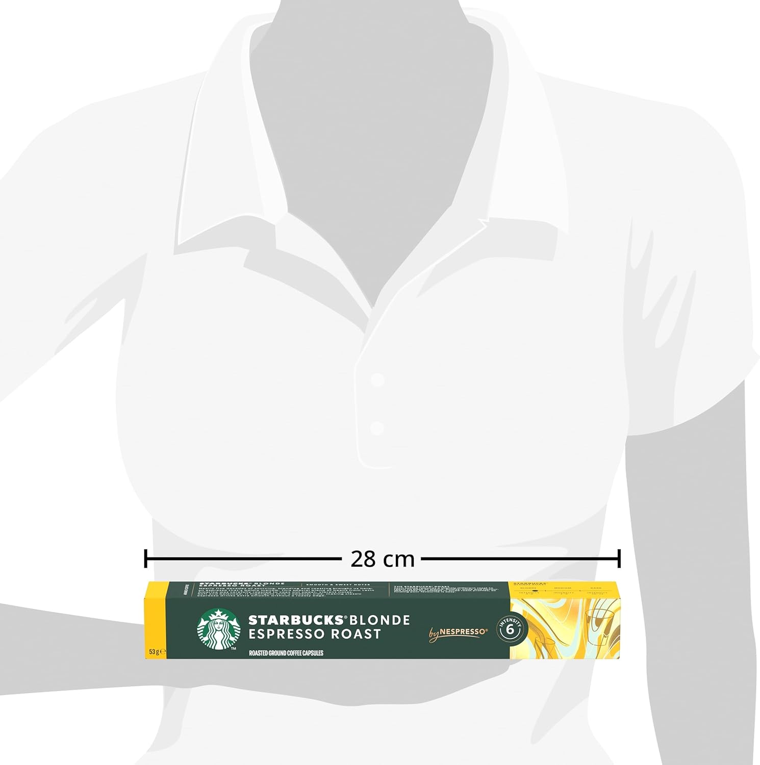 Taille du Paquet – Starbucks Torréfaction Blonde