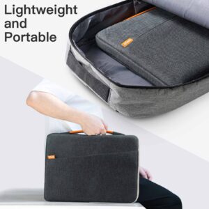 Pochette/Housse/Sacoche étanche avec poignée compatible avec tablette et ordinateur 15"  Gris foncé - JETech – Image 6