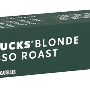 Paquet de capsules Starbucks Torréfaction Blonde vu de profil