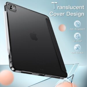 Étui pour iPad Pro 11" M4 (2024), coque arrière rigide avec support fin, coque intelligente avec réveil/veille automatique  JETech – Image 2