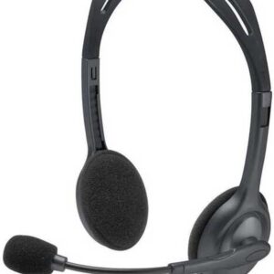 Casque stéréo analogique 3,5 mm avec Microphone Boom Noir - Logitech H111