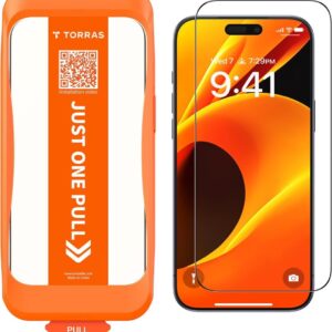 Protection d'écran iPhone 17 Pro Max - Torras Install Master Series 1 pièce(s)