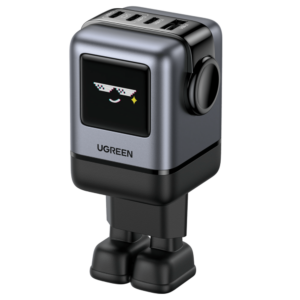 Chargeur X688 (45515B) Nexode Uno RobotGaN, 100W, USB, Type-C, Gris - UGREEN