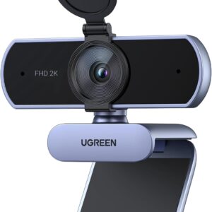 Webcam 2K 30FPS FHD Caméra USB PC Deux Micro Antibruit Autofocus - UGREEN