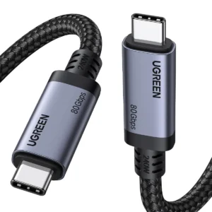 Câble USB-C vers USB-C 240W UGREEN 65383 avec connecteurs USB Type-C